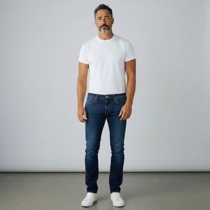 DUER L2X Slim Fit Jeans Mens 36x32 Slim Fit Stretch Performance Temp Control